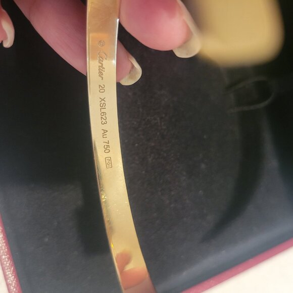 Cartier love bracelet (cuff) - Picture 3 of 4